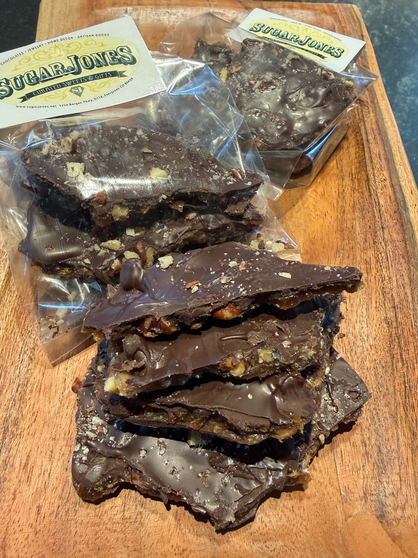 Old English Toffee with Pecans