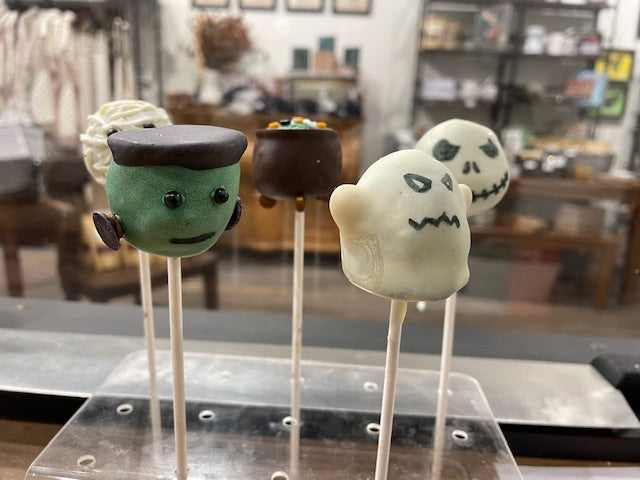 Halloween Brownie Pops Making Class, Sunday, October 12th, 4:30pm, $30
