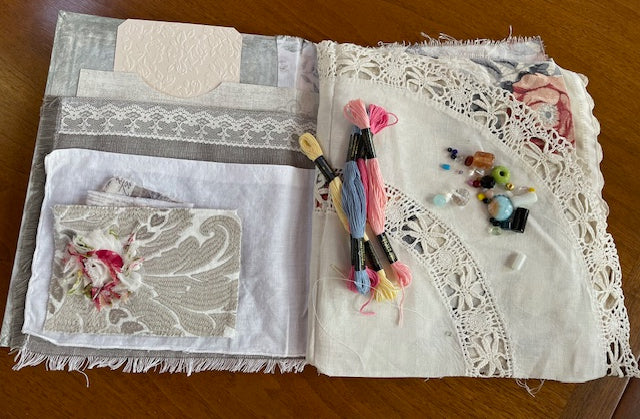 258C SLOW STITCH book & stitch art SATURDAY, AUG. 23, 12-6