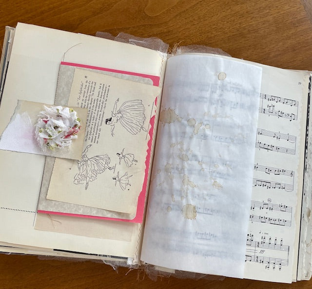 Ballet Portraits - An Altered Book