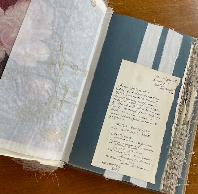 Ballet Portraits - An Altered Book