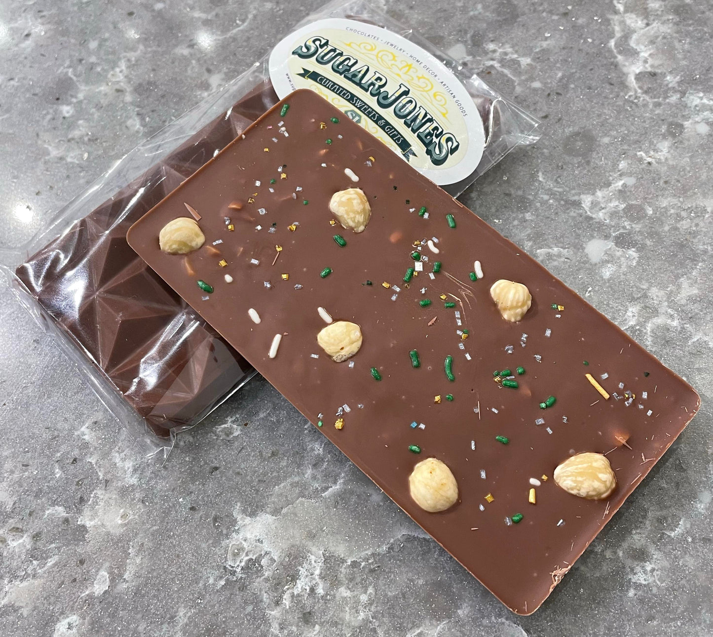 Hazelnut Toffee Candy Bar