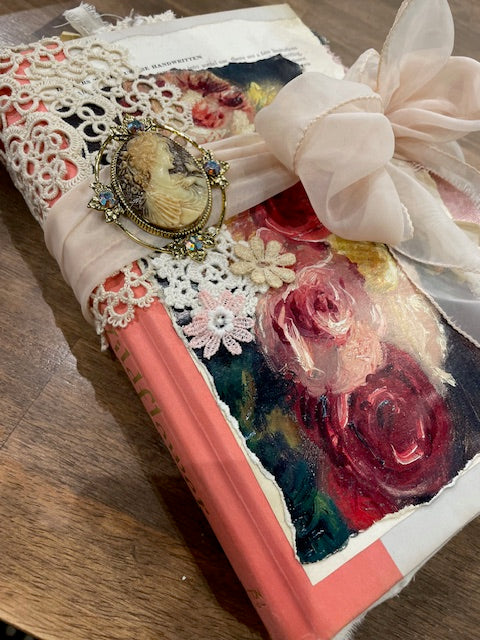 259B Hardcover Floral Junk Journal - Saturday October 4, 12-5:30