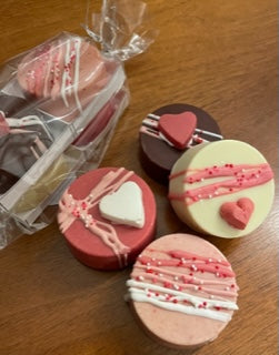 Chocolate Covered Oreos - Valentines